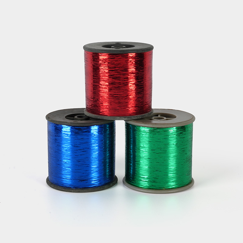 Metallic Flat Yarn For Weaving And Knitting