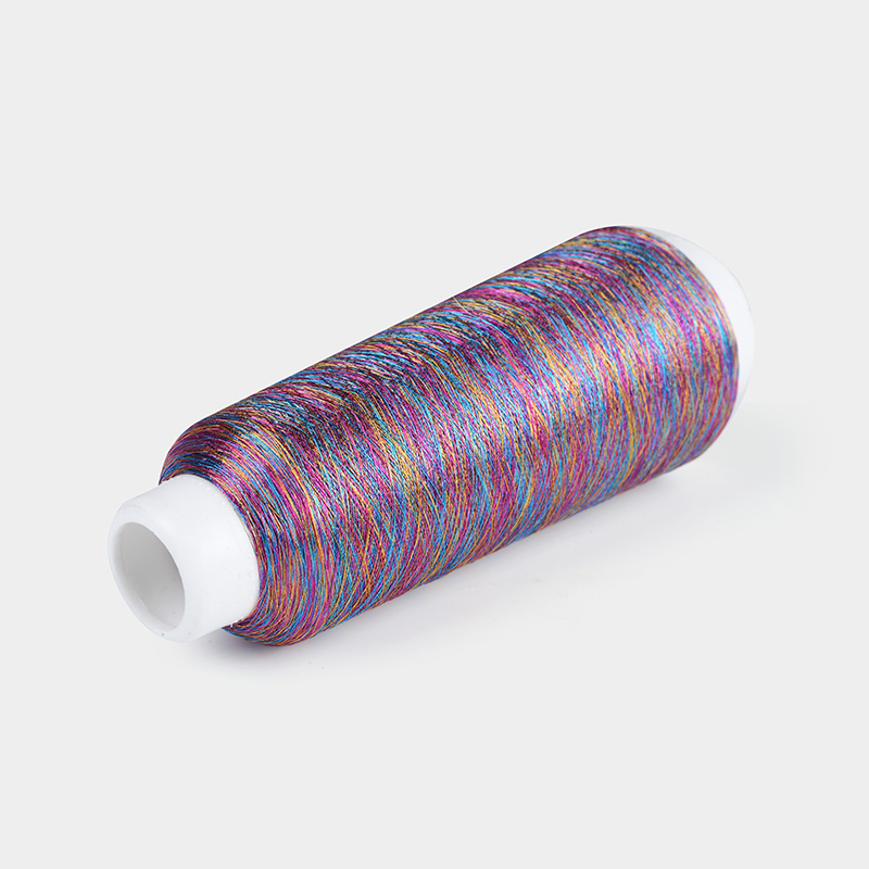 MS Type Rayon Embroidery Yarn Metallic Fibre Yarn