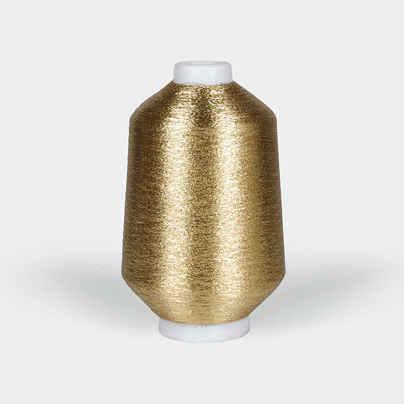 X Type Metallic Covering Yarn For Embroidery And Weaving