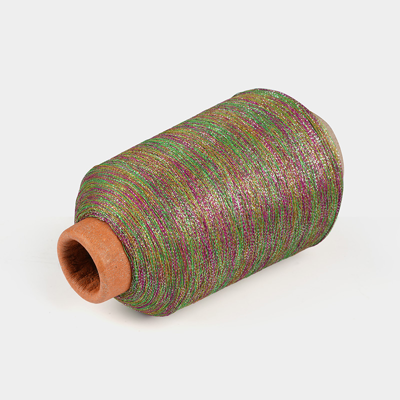 Composited Metallic Thread For Lace Fabric